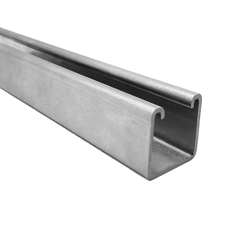 Alta precisão MS U Canal de aço 100 * 50 * 5mm Mild SS aço C canais com TSHS / 2B acabamento