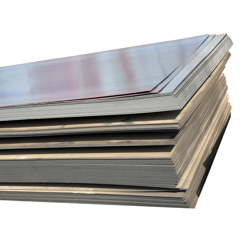 China Preço da fábrica Chapa de aço de carbono laminada a quente A36 SS400 Q235 Para material de construção