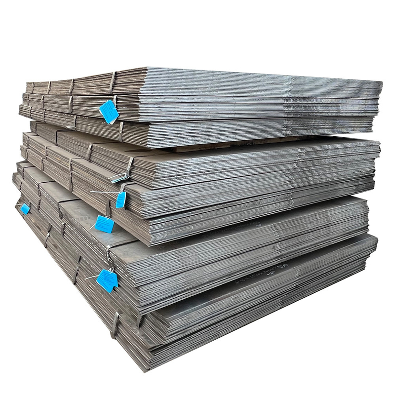 3 mm A283 A36 5160 Ss400 St37 Ah36 Chapa de aço leve de qualidade marinha S235jr Chapa de aço de carbono laminada a quente