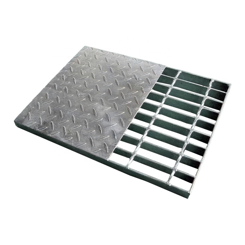 Abastecimento de água da chuva Cobre de trincheira de aço inoxidável Abastecimento de piso com grelha de chapa de aço
