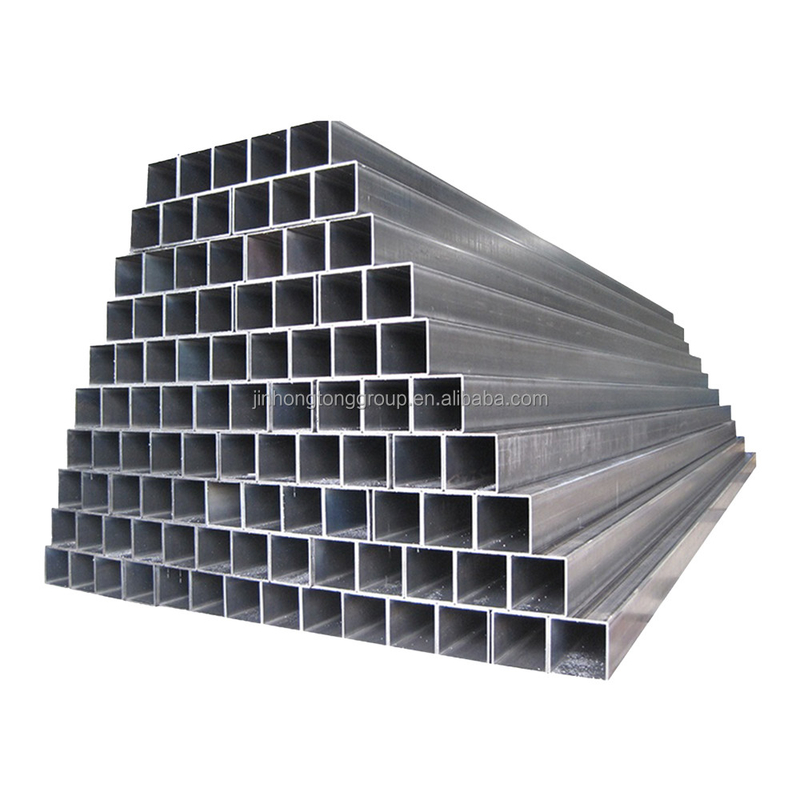 Tubos de ferro de secção oca laminados a quente Tubos metálicos quadrados sem costura Tubos de aço
