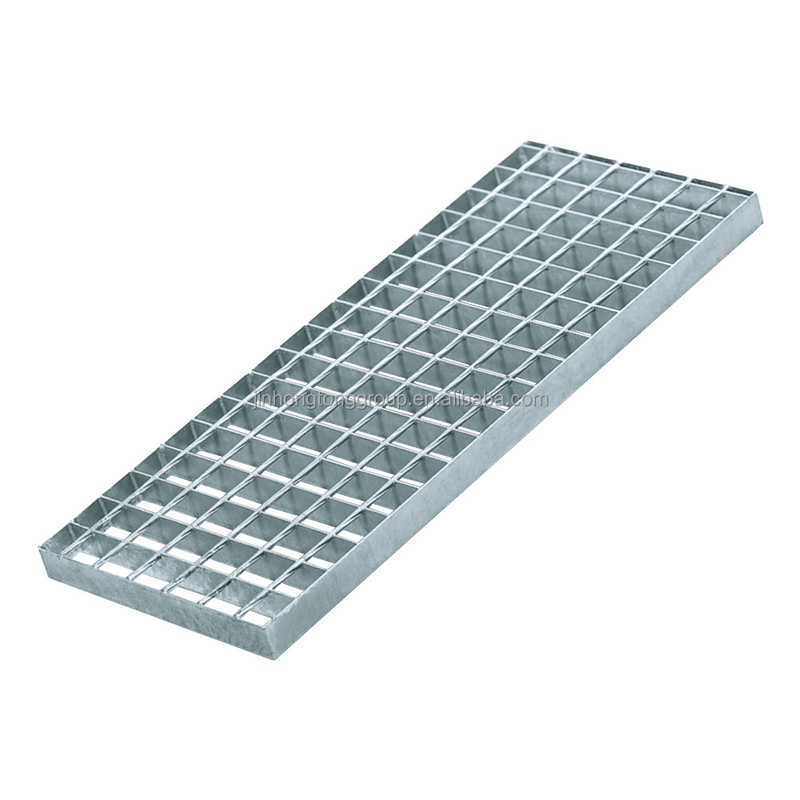 Grelha de aço personalizável Venda a quente Materiais de construção metálicos Galvanizados a quente Grelhas de aço galvanizadas para passeios e grelhas de plataforma